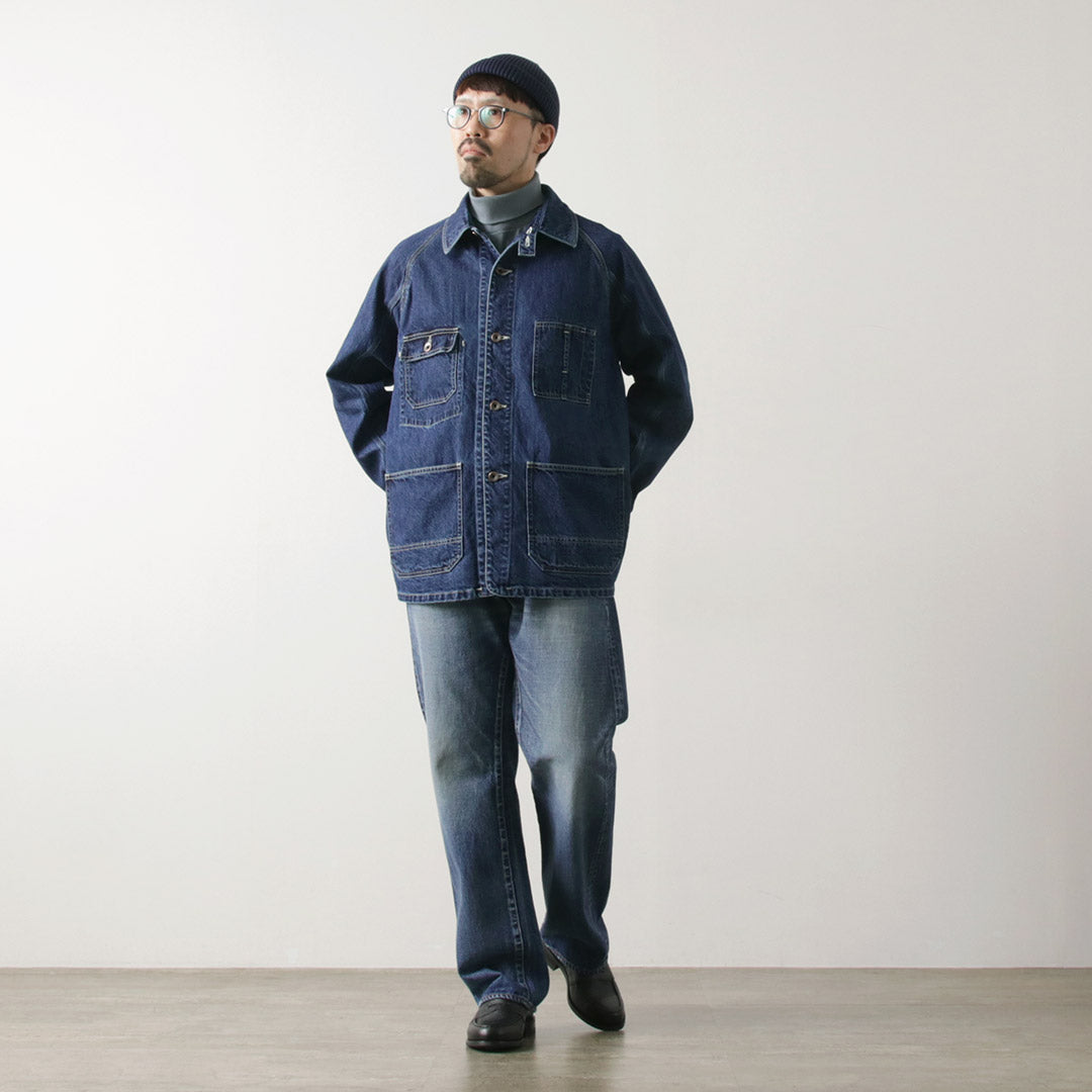 ORDINARY FITS / Denim Coverall Jacket Used