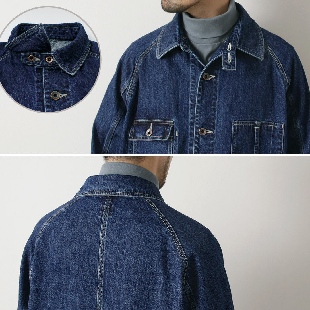 ORDINARY FITS / Denim Coverall Jacket Used