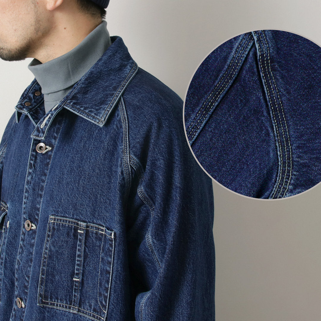 ORDINARY FITS / Denim Coverall Jacket Used