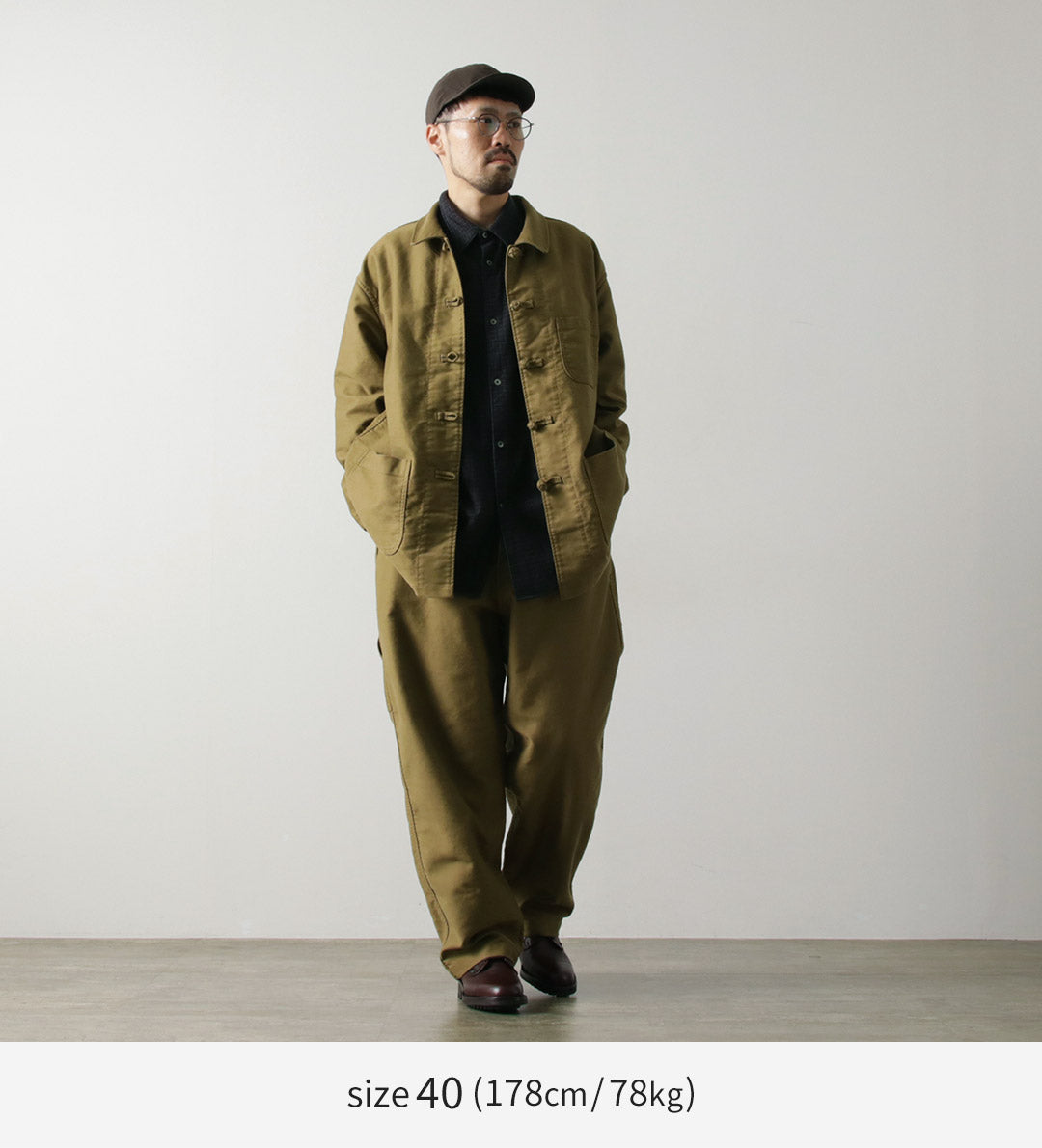 ORDINARY FITS / French China Jacket Moleskin