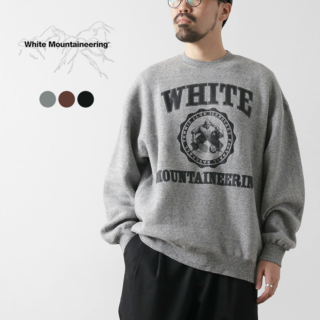 WHITE MOUNTAINEERING / College Logo Sweatshirt