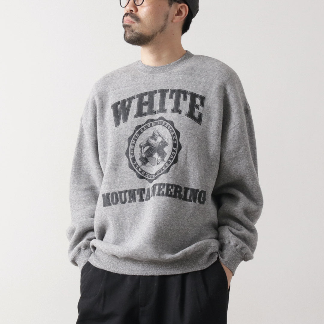 WHITE MOUNTAINEERING / College Logo Sweatshirt