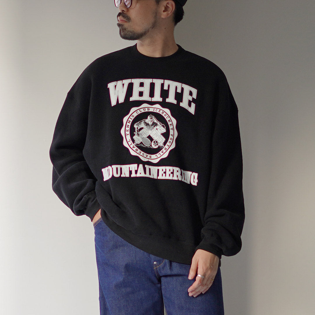 WHITE MOUNTAINEERING / College Logo Sweatshirt