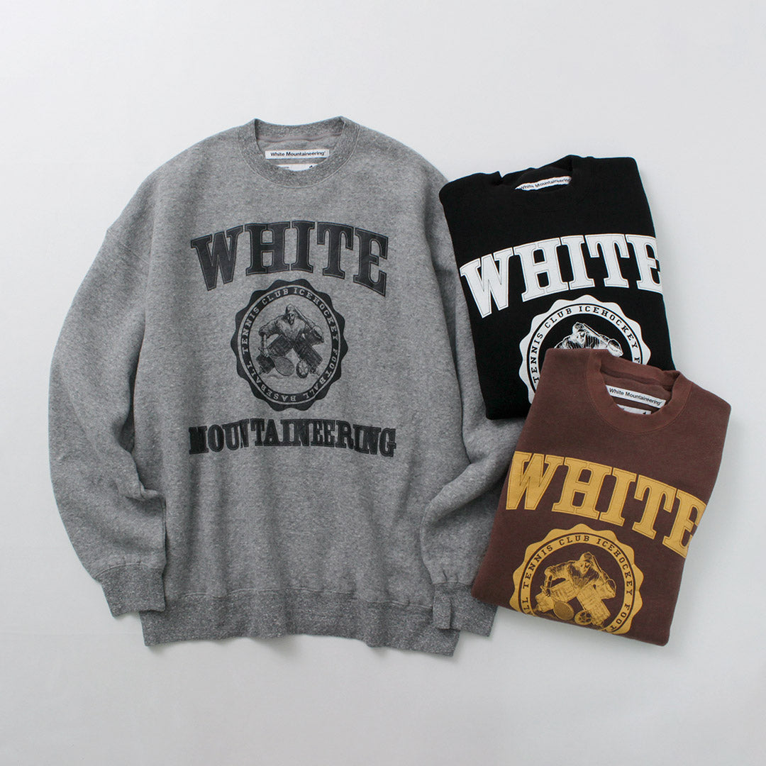 WHITE MOUNTAINEERING / College Logo Sweatshirt