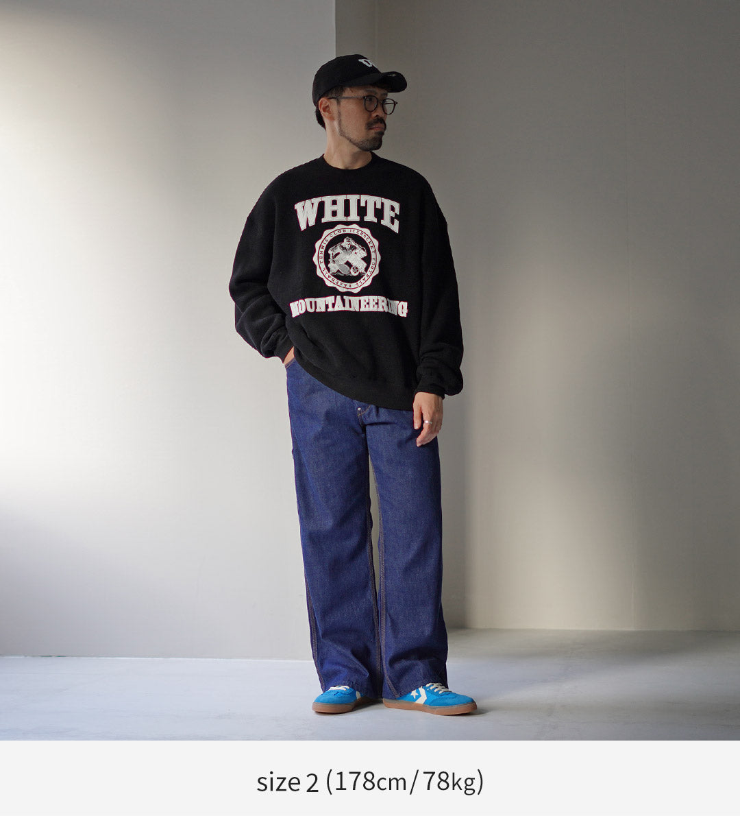 WHITE MOUNTAINEERING / College Logo Sweatshirt