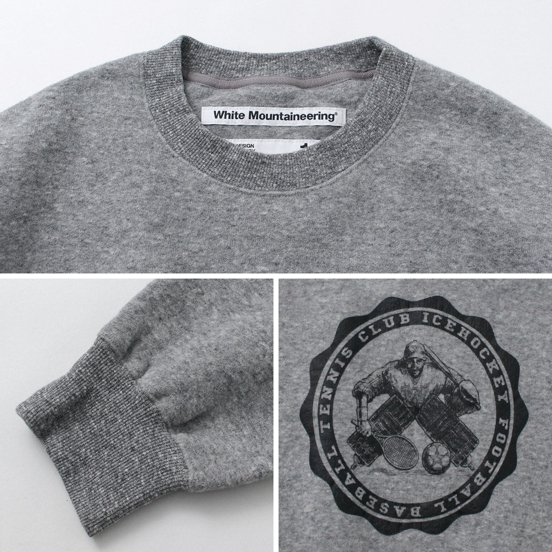 WHITE MOUNTAINEERING / College Logo Sweatshirt