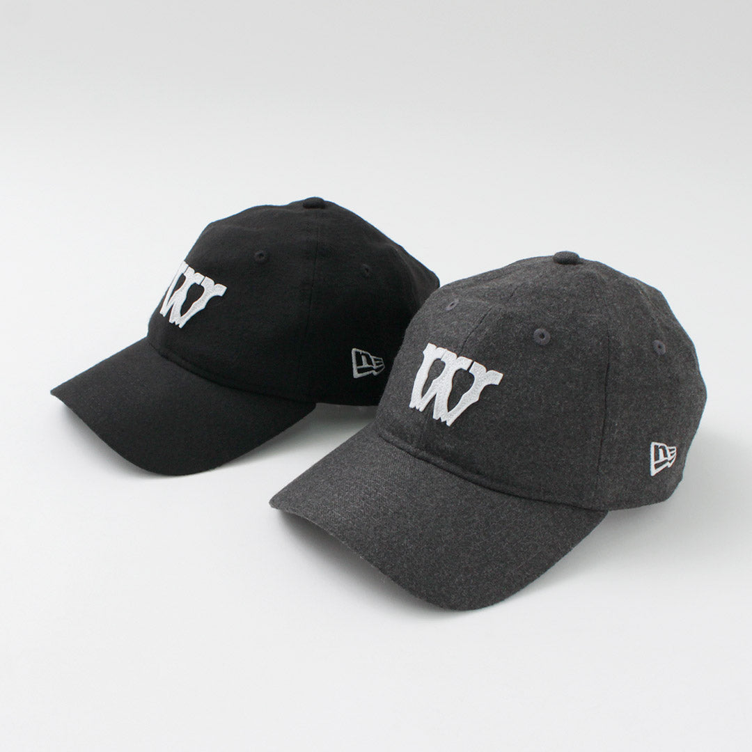 White Mountaineering / White Mountaineering New Era Collaboration 6 panel de logotipo Cap