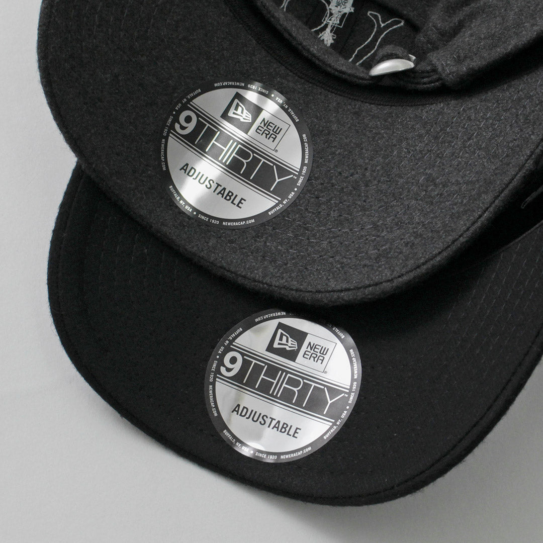 White Mountaineering / White Mountaineering New Era Collaboration 6 panel de logotipo Cap