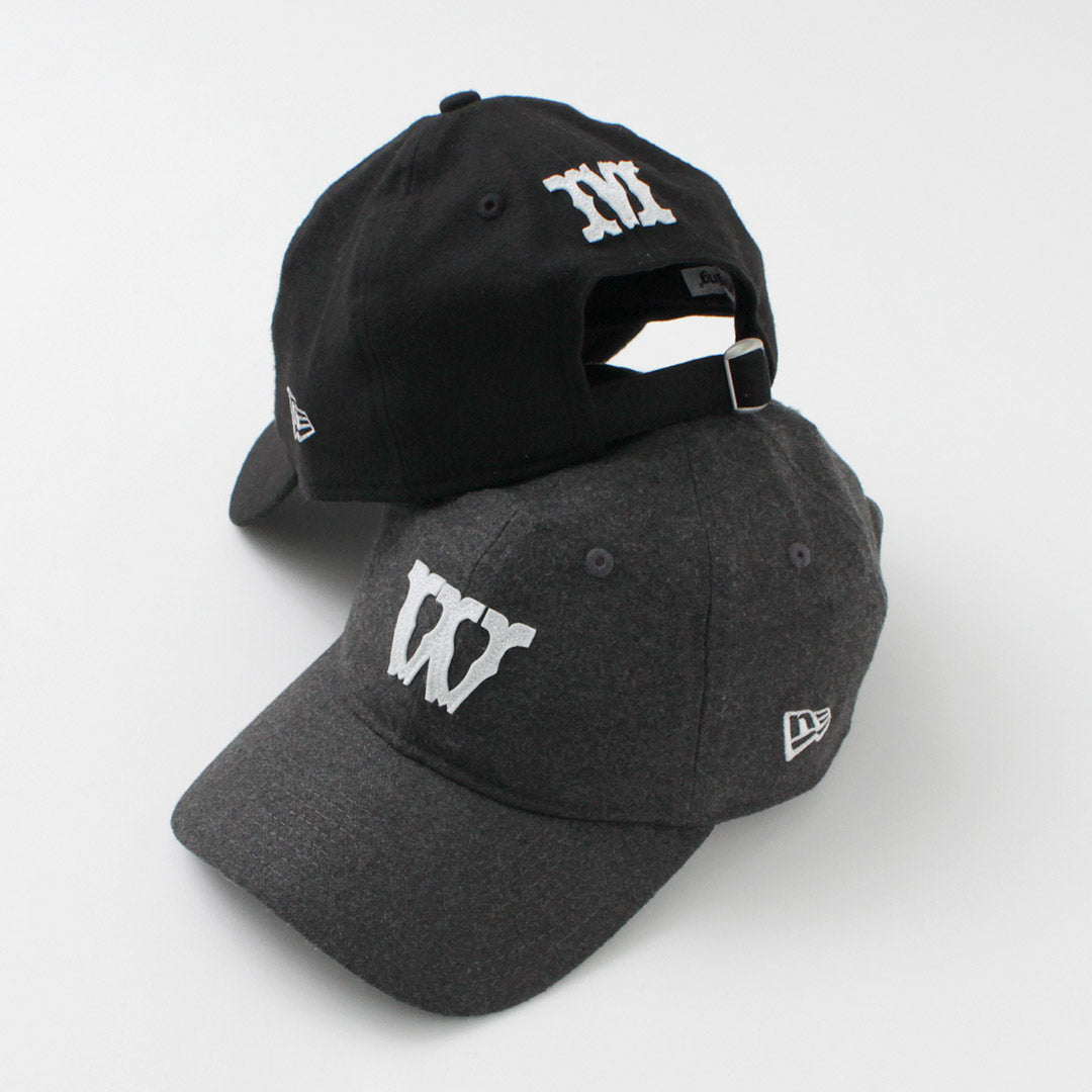 White Mountaineering / White Mountaineering New Era Collaboration 6 panel de logotipo Cap