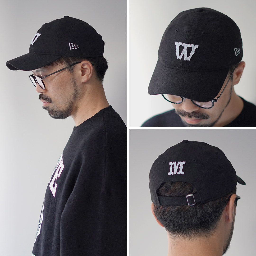 White Mountaineering / White Mountaineering New Era Collaboration 6 panel de logotipo Cap