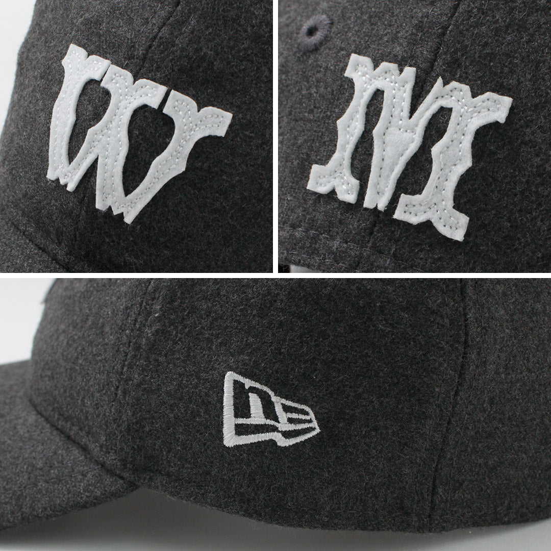 White Mountaineering / White Mountaineering New Era Collaboration 6 panel de logotipo Cap