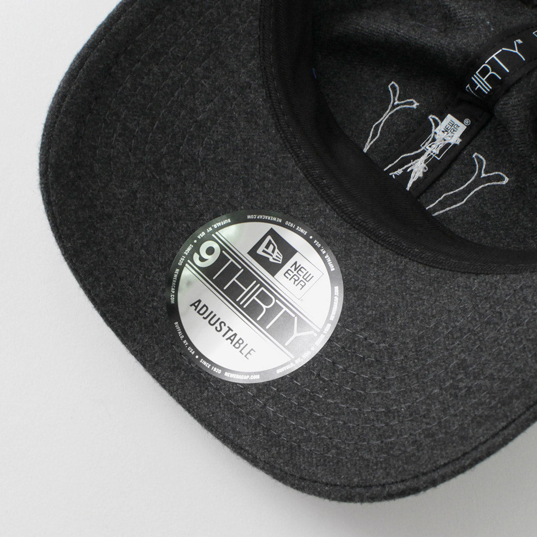 White Mountaineering / White Mountaineering New Era Collaboration 6 panel de logotipo Cap