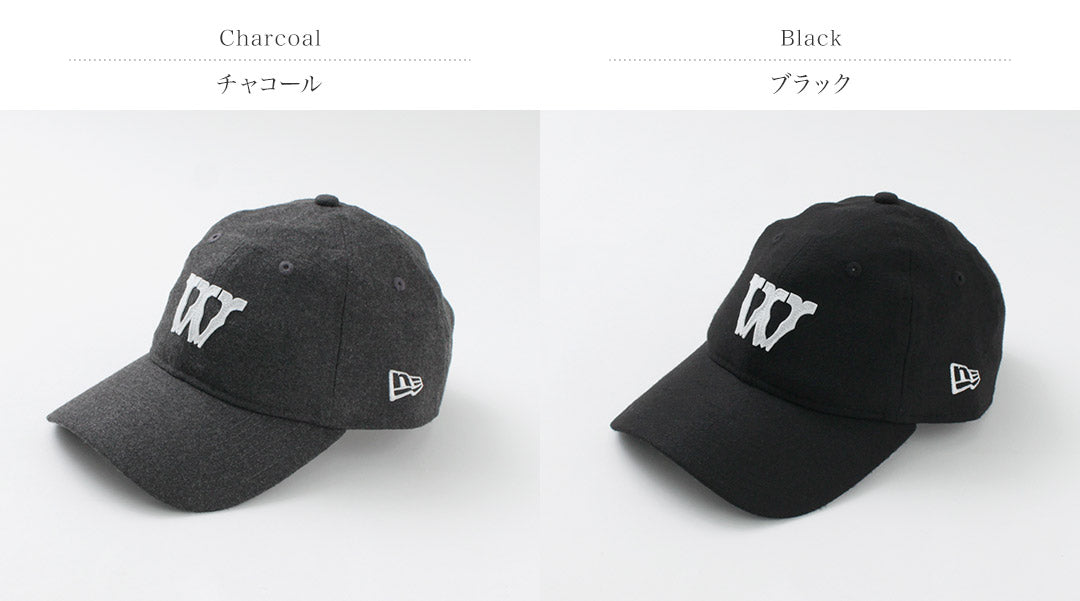 White Mountaineering / White Mountaineering New Era Collaboration 6 panel de logotipo Cap