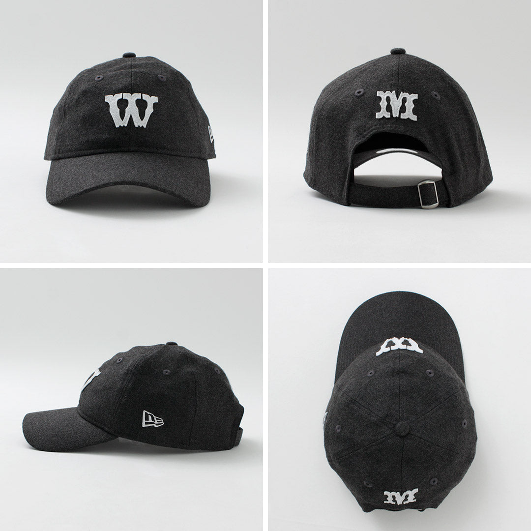 White Mountaineering / White Mountaineering New Era Collaboration 6 panel de logotipo Cap