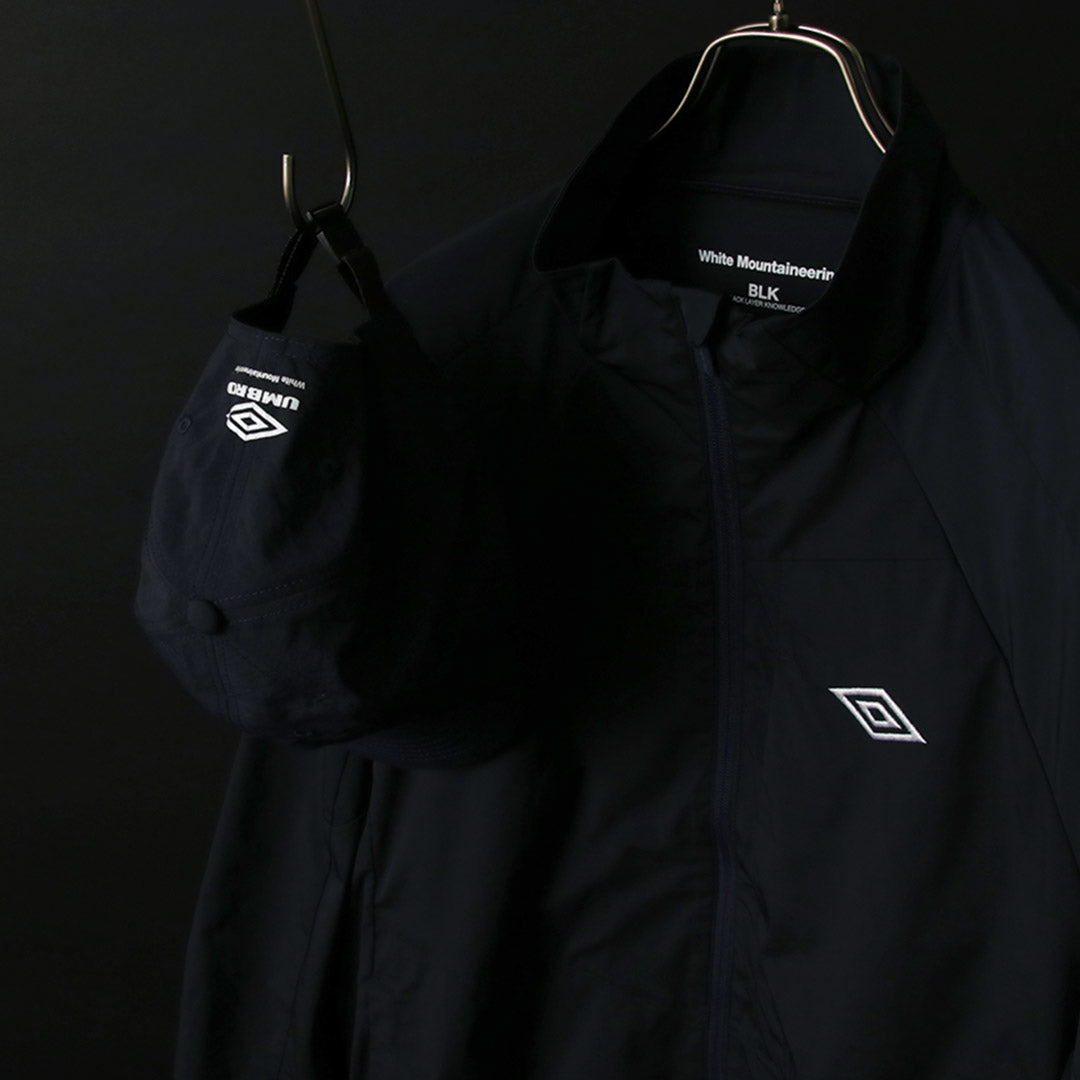 白色登山X UMBRO / 6面板帽