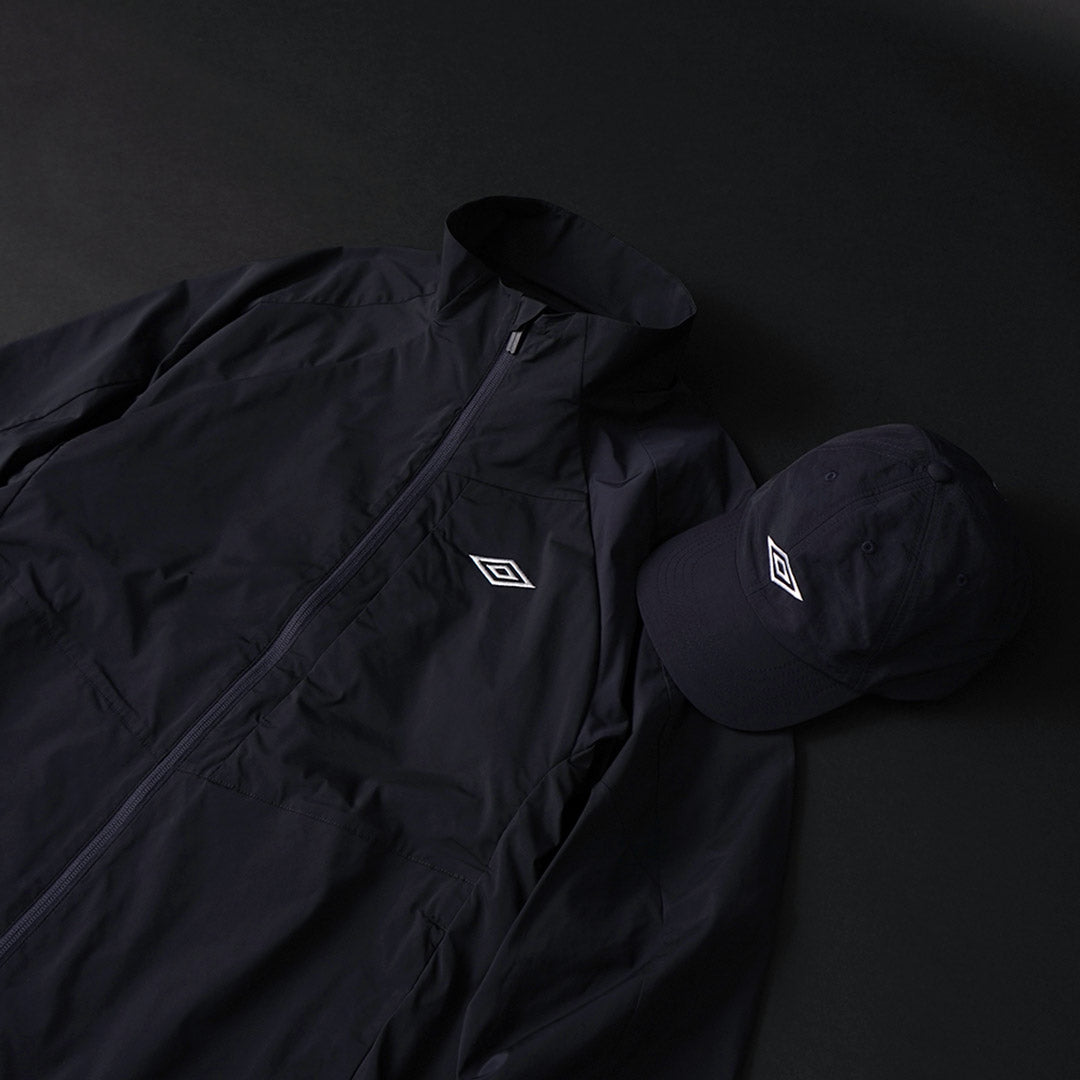 白色登山X UMBRO / 6面板帽