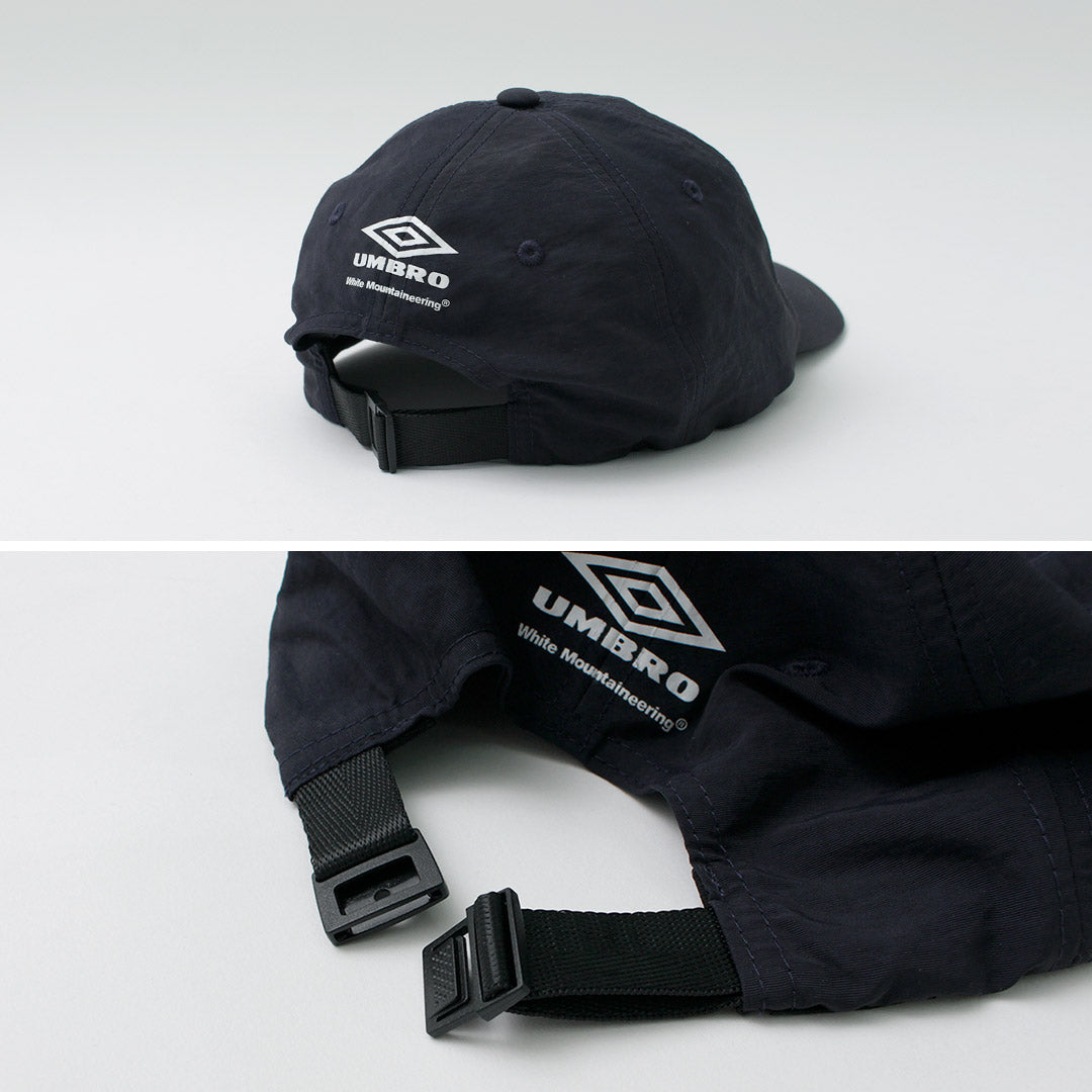 Mountaine d'alpinisme blanc x umbro / 6 casquette de panneau