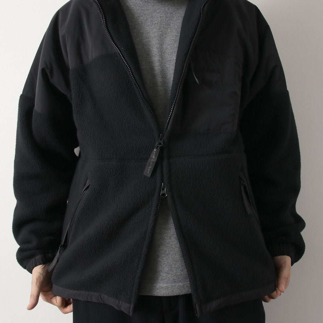 WHITE MOUNTAINEERING / WILD THINGS Collaboration Fleece Jacket