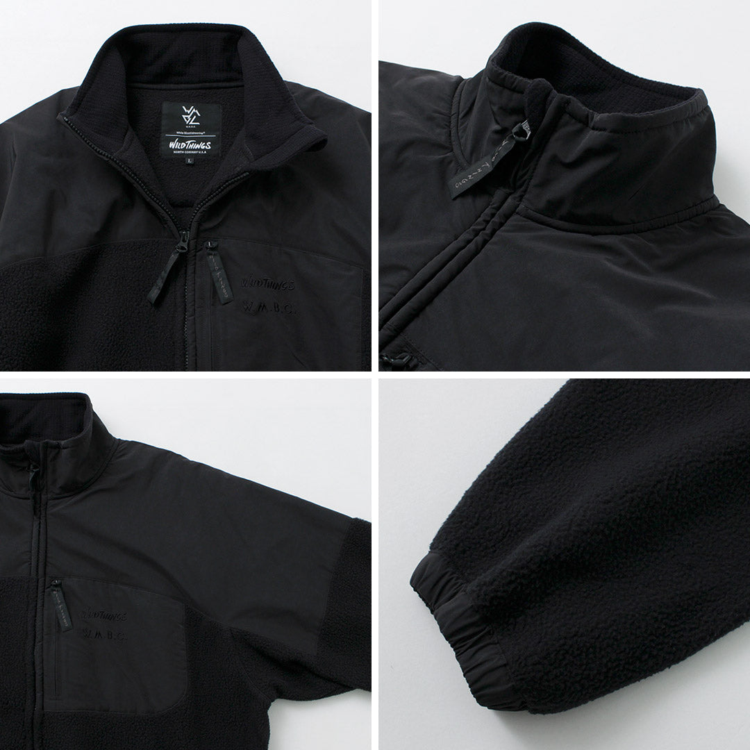 WHITE MOUNTAINEERING / WILD THINGS Collaboration Fleece Jacket