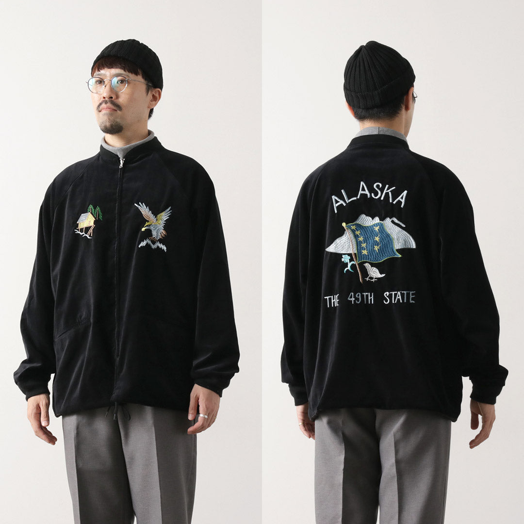 THRIFTY LOOK / Reversible Souvenir Alaska Jacket