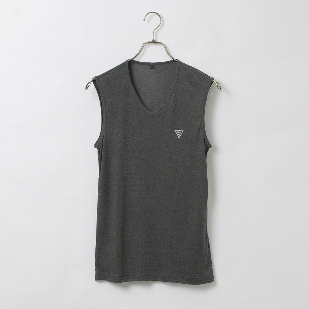 RAG / AIR DRY breathable V-neck Sleeveless