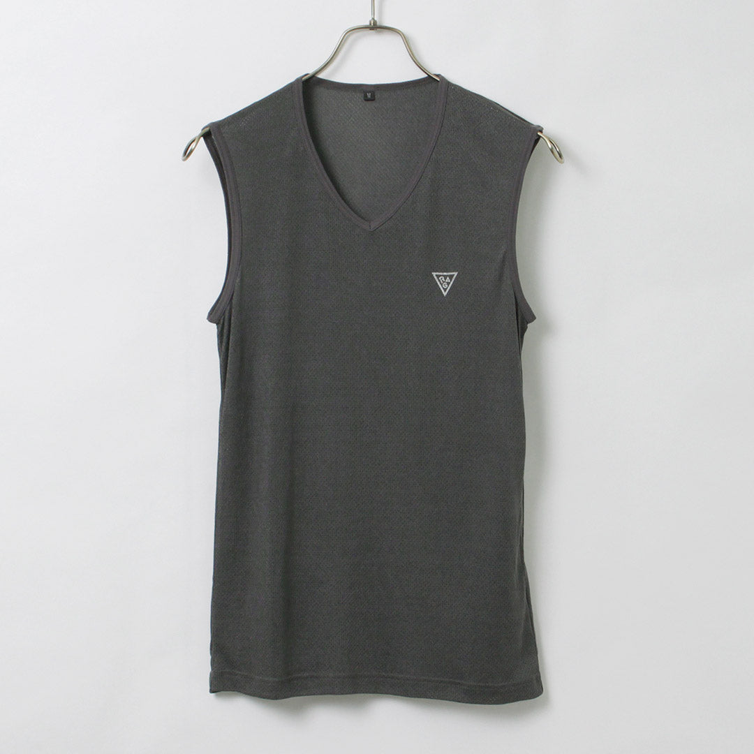 RAG / AIR DRY breathable V-neck Sleeveless