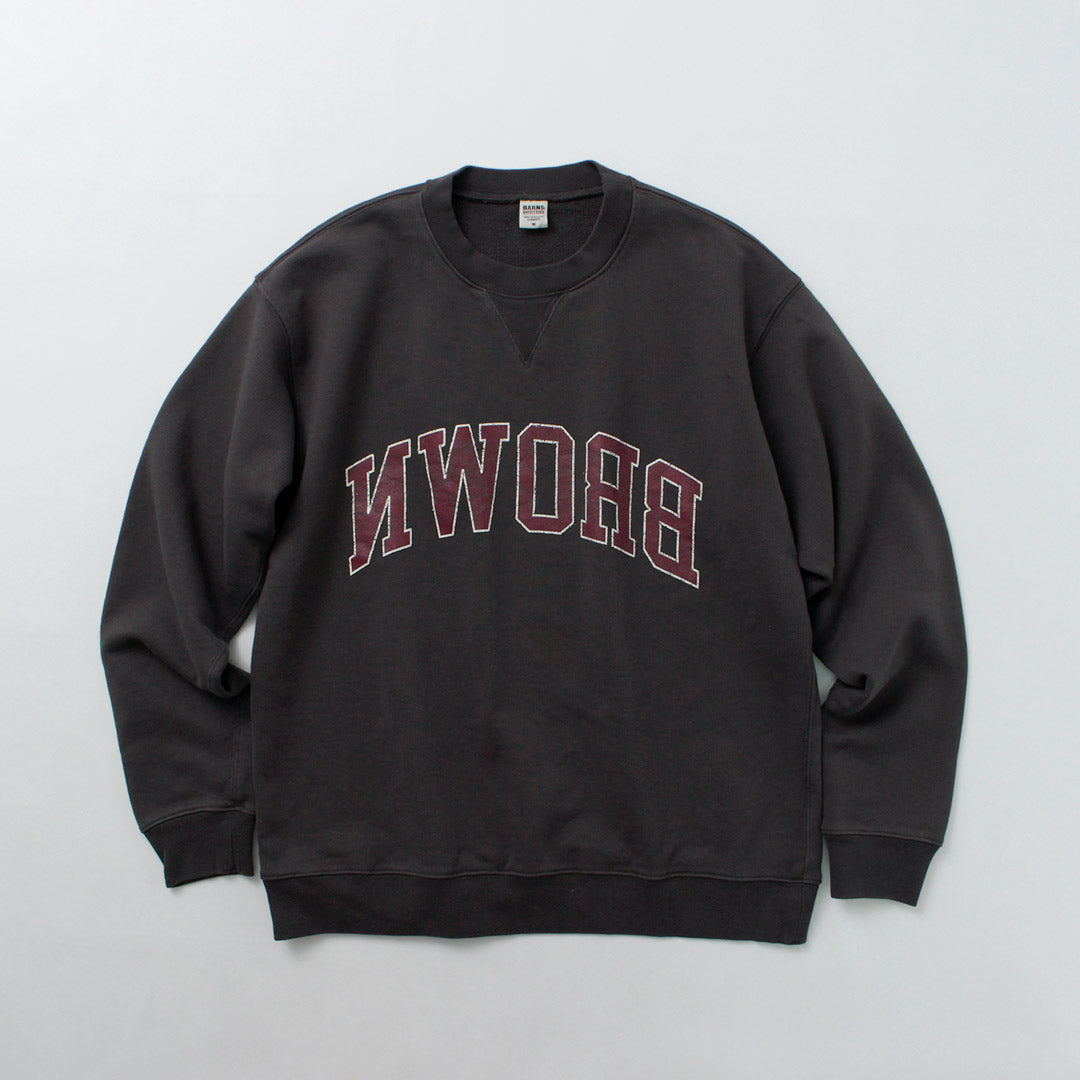 BARNS / Player Crew Neck Sweatshirt