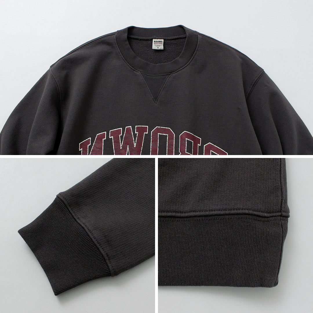 BARNS / Player Crew Neck Sweatshirt