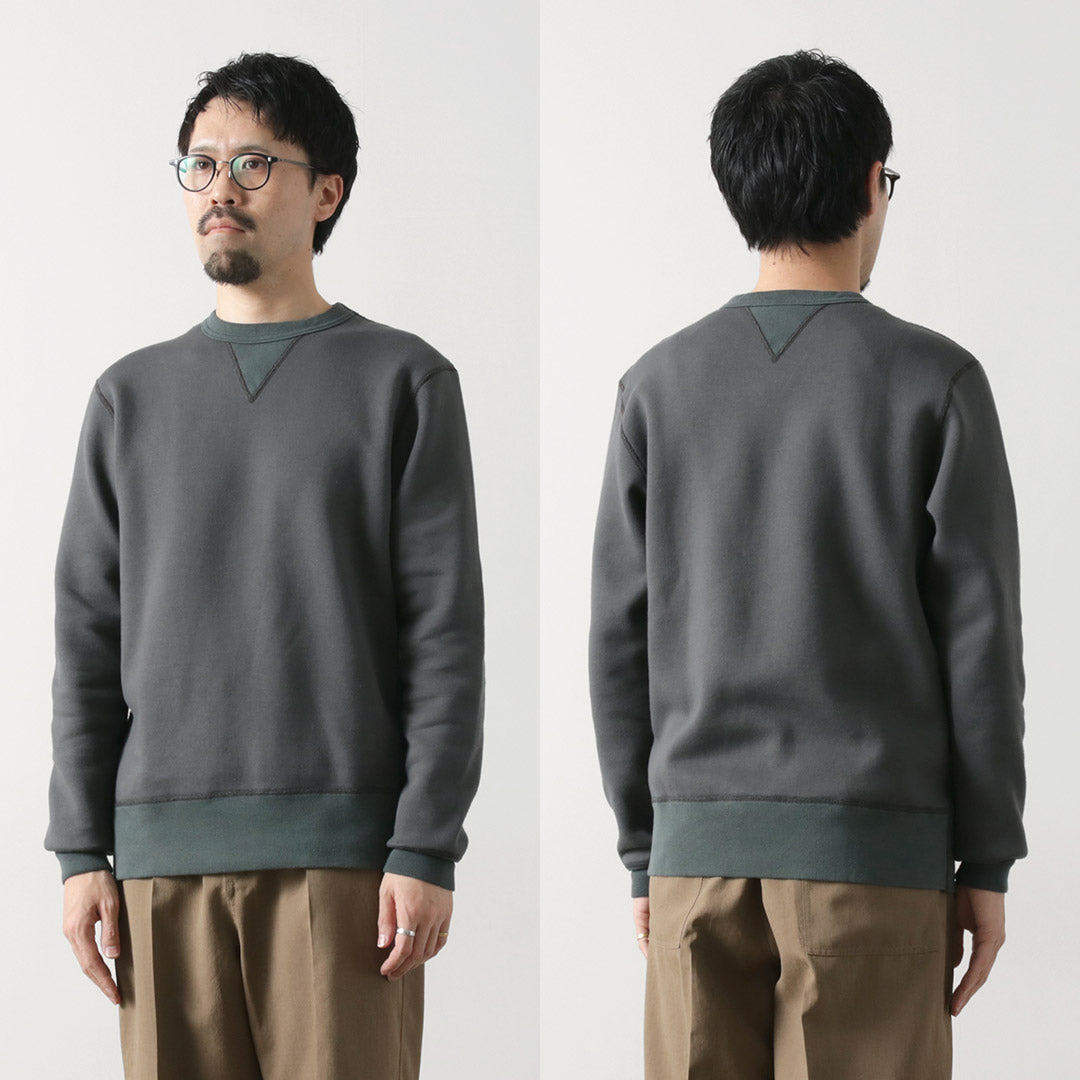 BARNS / COZUN Gusset Crew Neck Sweatshirt