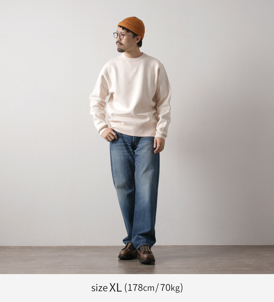 BARNS / COZUN Gusset Crew Neck Sweatshirt