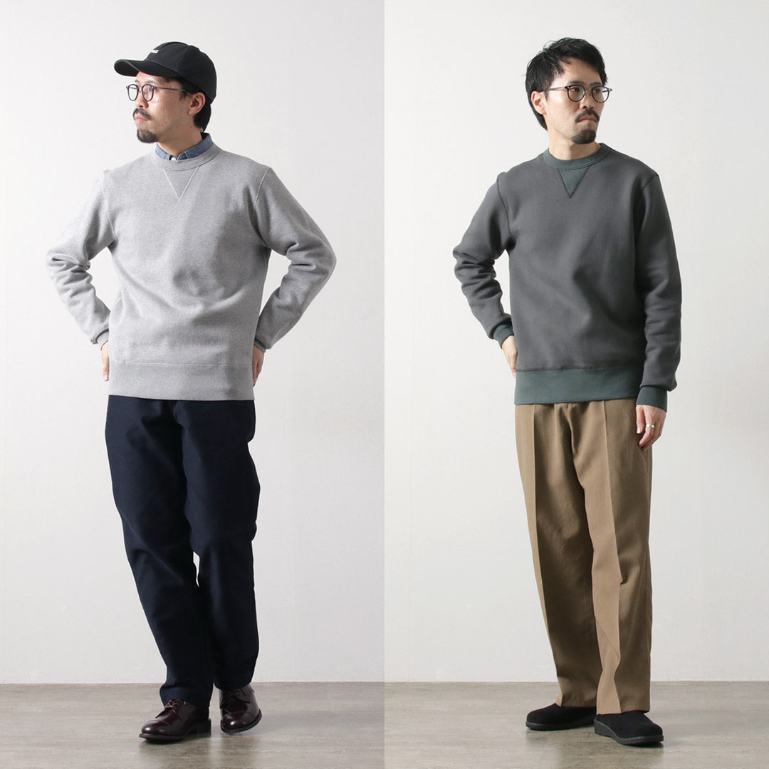 BARNS / Cozun Gusset Crew Neck Sweatshirt