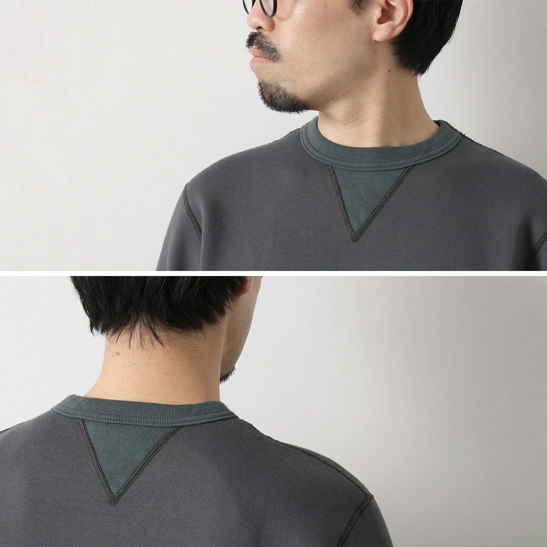 BARNS / Cozun Gusset Crew Neck Sweatshirt