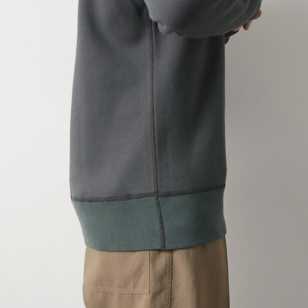 BARNS / COZUN Gusset Crew Neck Sweatshirt