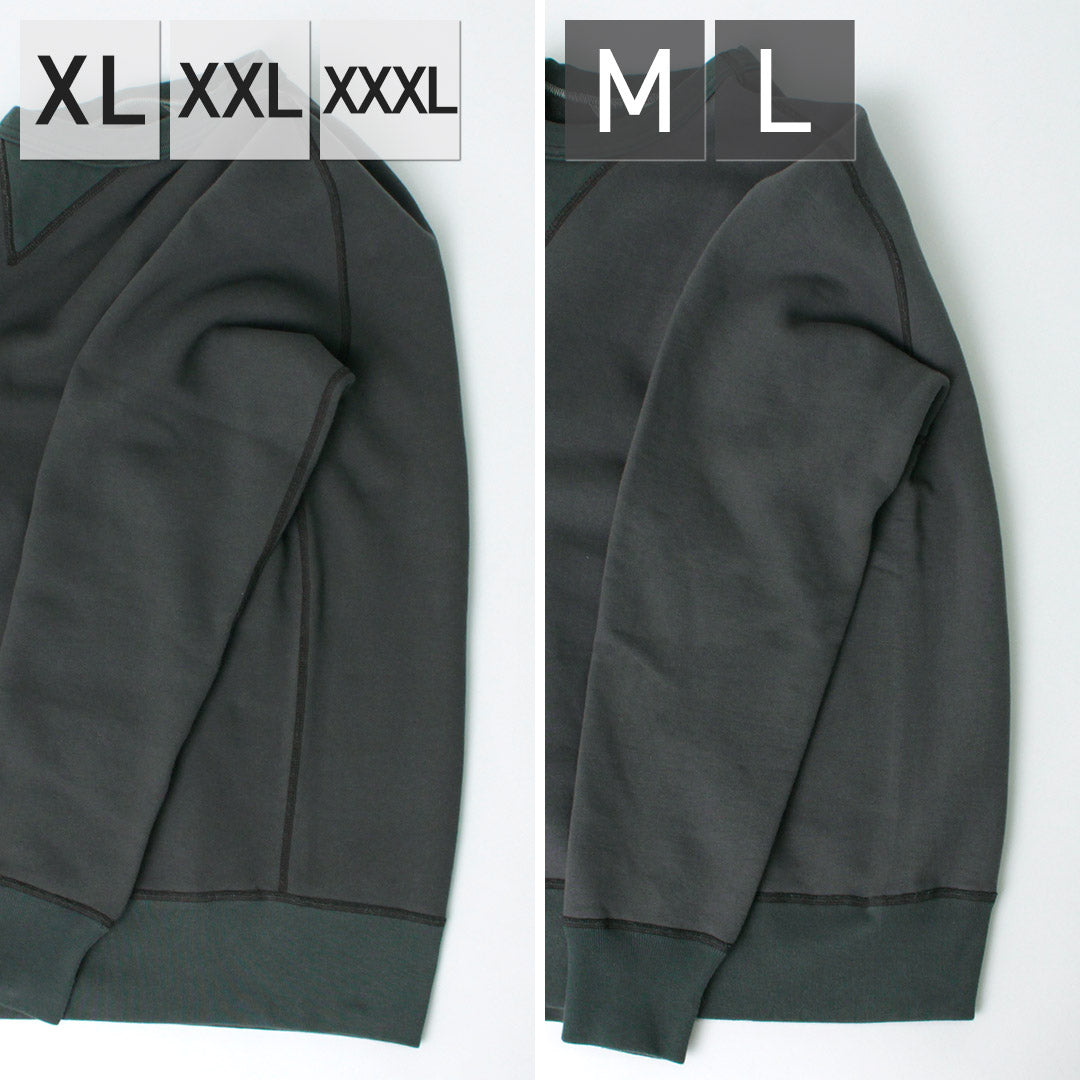 BARNS / COZUN Gusset Crew Neck Sweatshirt