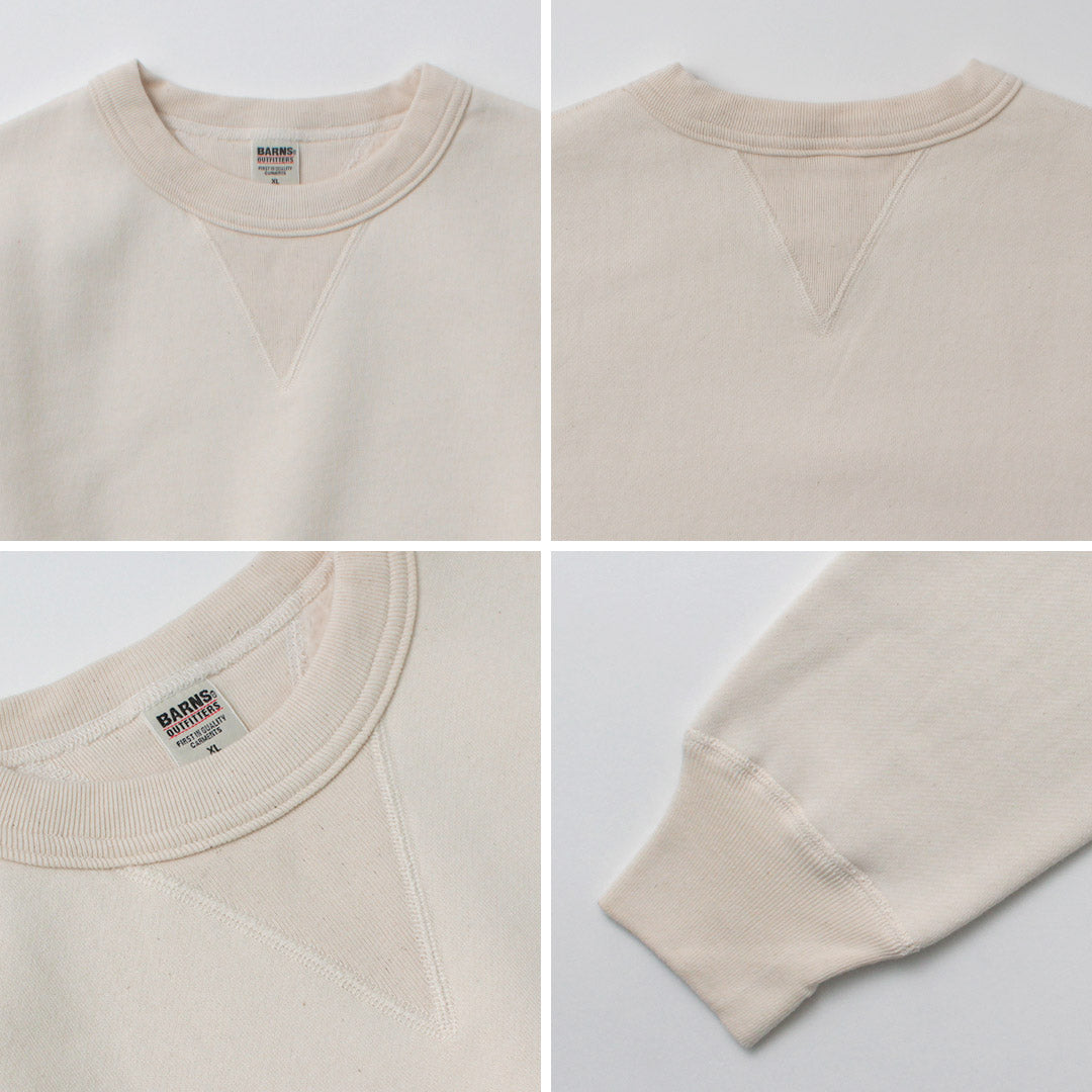 BARNS / COZUN Gusset Crew Neck Sweatshirt