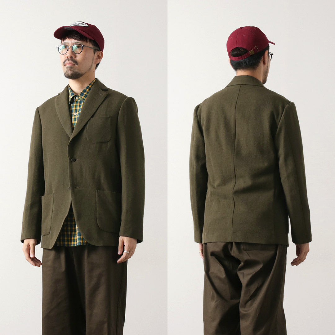 FUJITO / Naun 2B jacket Wool serge