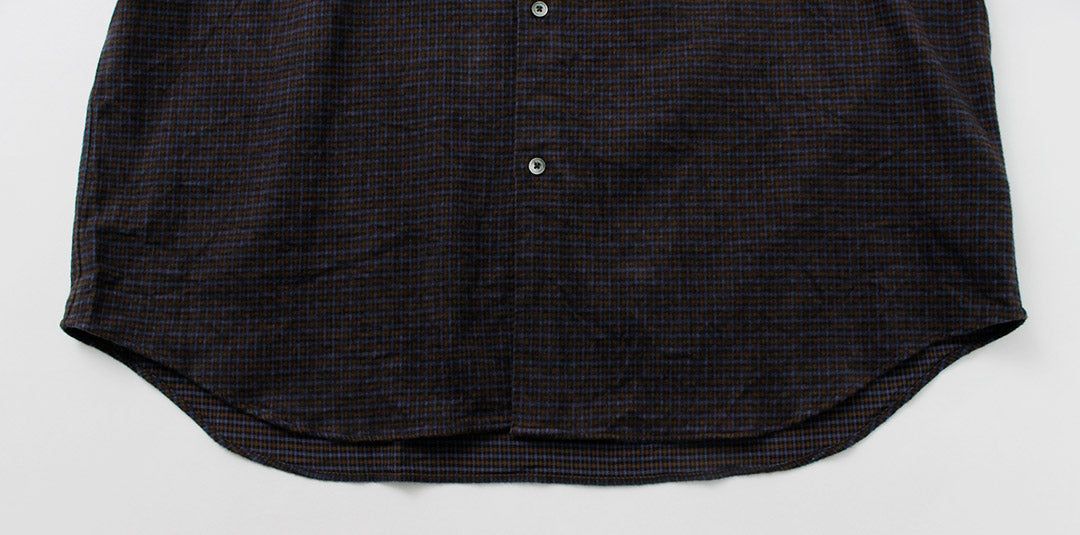 FUJITO / Big Size Shirt micro check