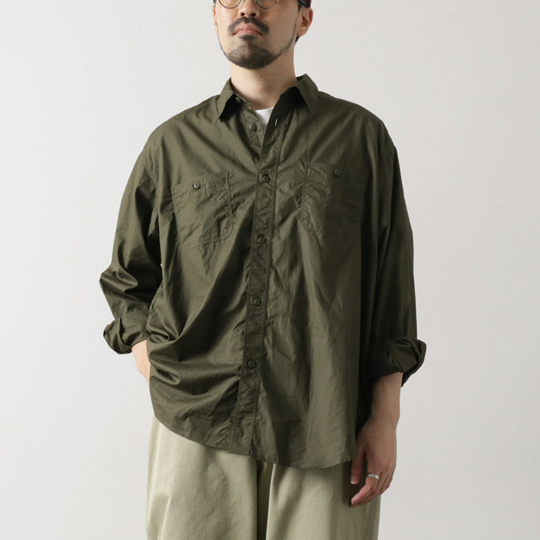 Fujito / Big Size Work Shirt Broad