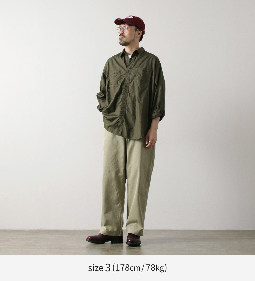 Fujito / Big Size Work Shirt Broad