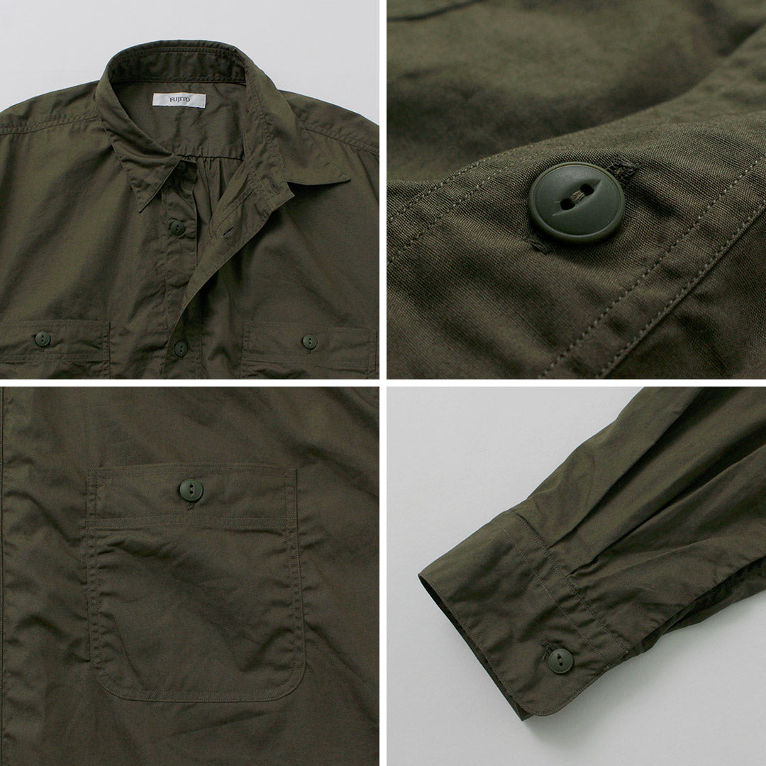 Fujito / Big Size Work Shirt Broad