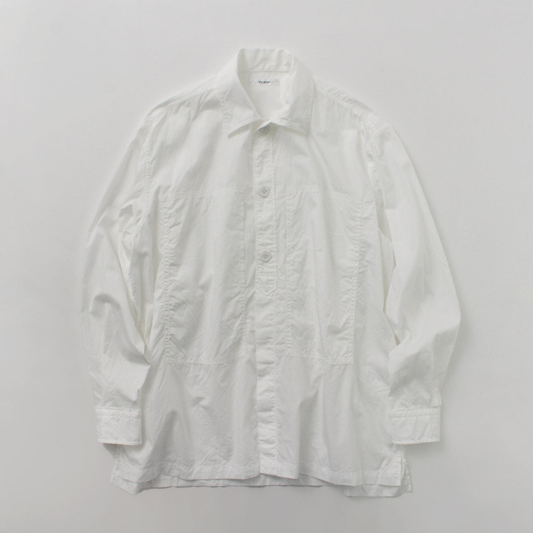 Fujito / chemise armée Coton Broad