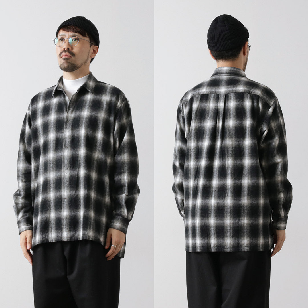 Fujito / Ring Shirt Ombre Check