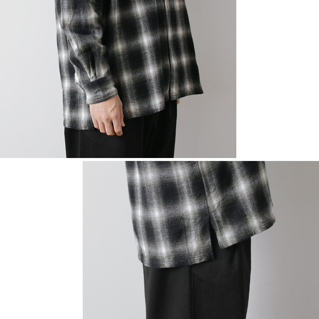 Fujito / Ring Shirt Ombre Check