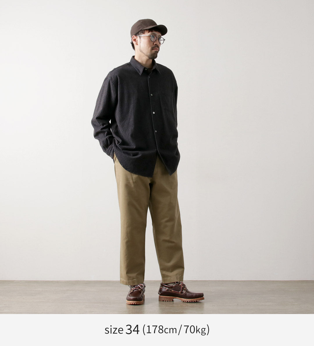 FUJITO / 2-Tuck Trousers Chino