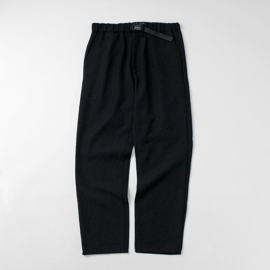 FUJITO / N.O.UN Beltless Pants Wool Serge