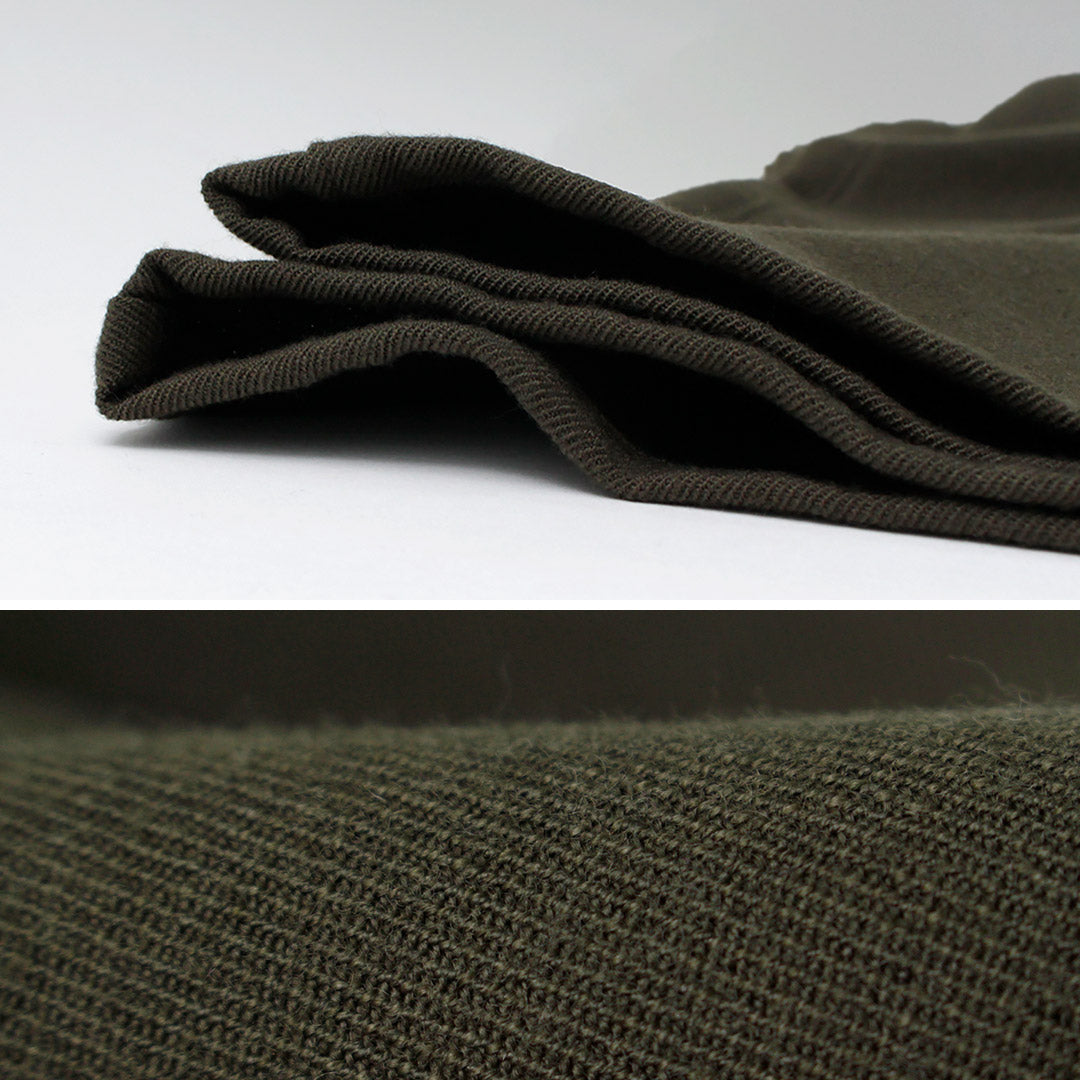 FUJITO / N.O.UN Beltless Pants Wool Serge