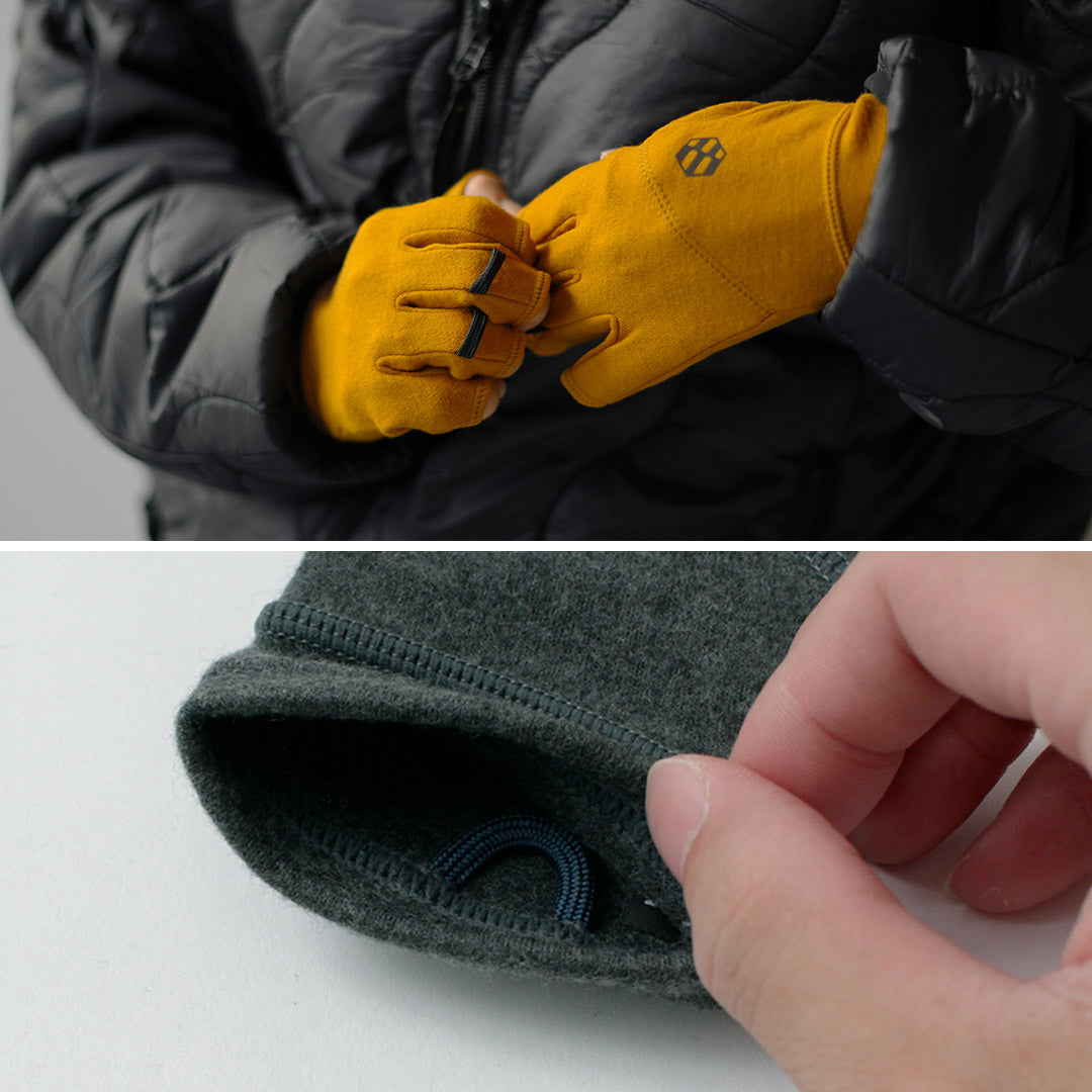 HANDSON GRIP / Hobo 1J First Joint Merino Wool Gloves