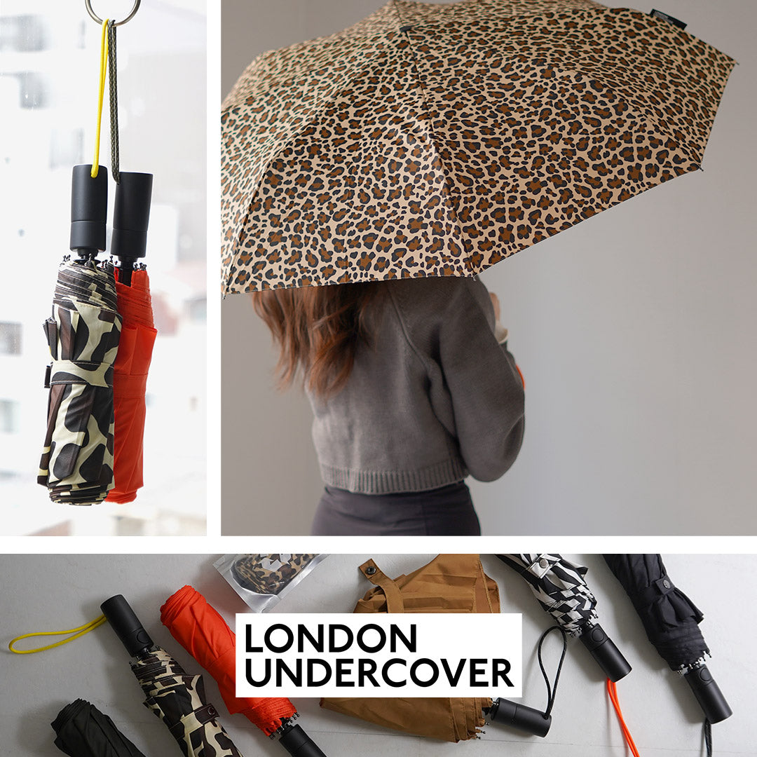 LONDON UNDERCOVER / Auto Compact 53.0cm Folding Umbrella