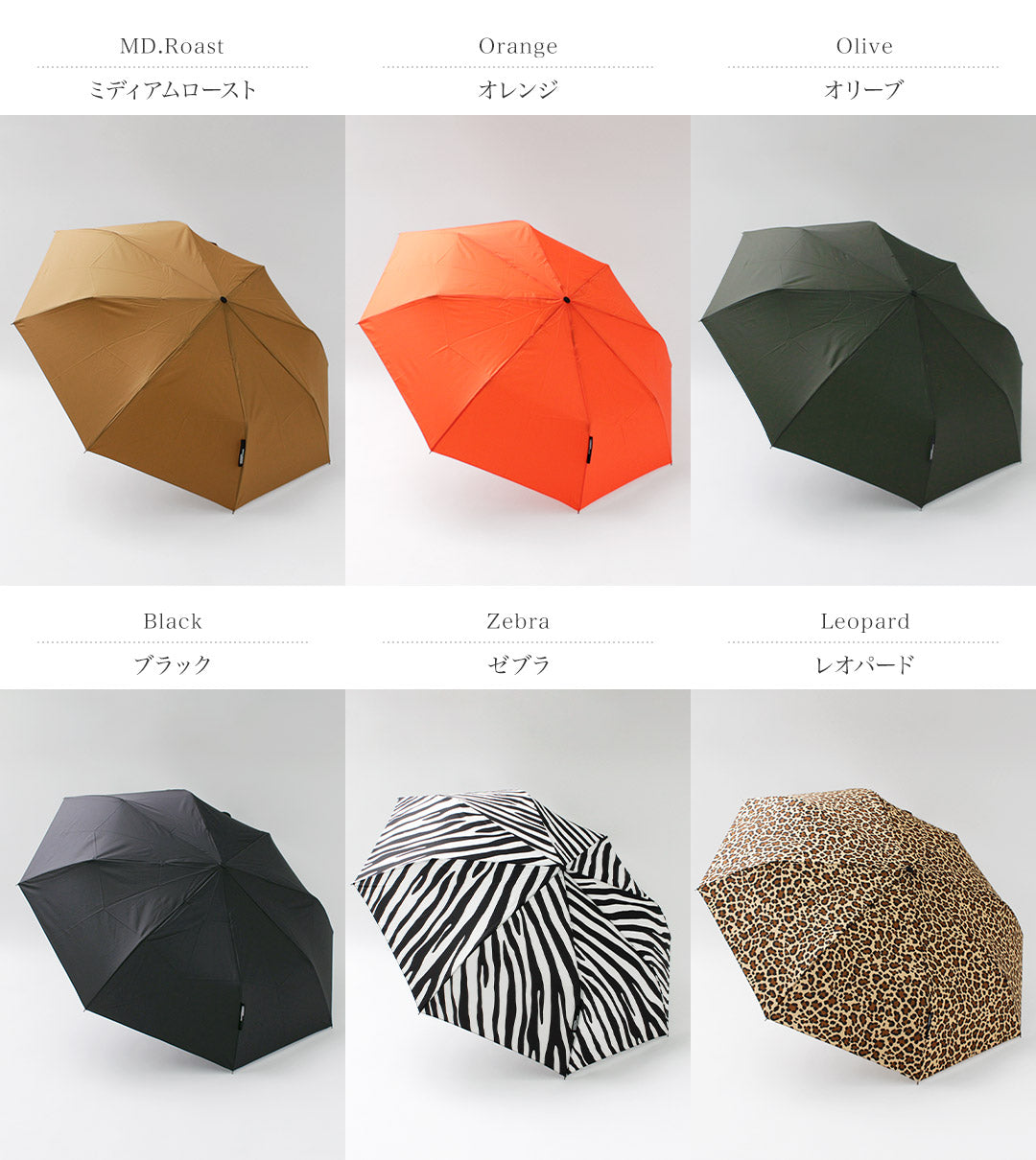 LONDON UNDERCOVER / Auto Compact 53.0cm Folding Umbrella