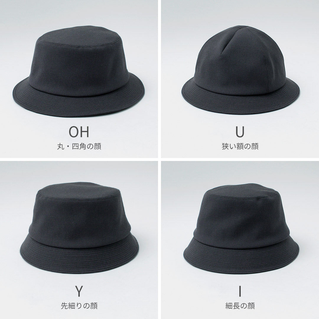 O/EIGHTH / Wool Gabardine Hat